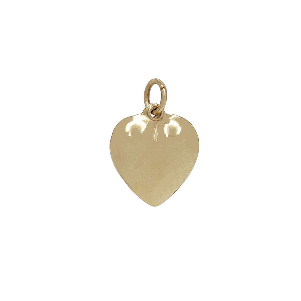 Puffy Heart Pendant (14K)