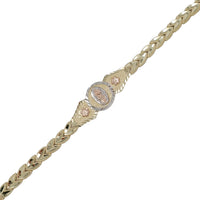 Heart Shape Guadalupe Bracelet (14K).