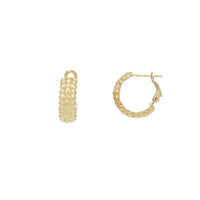 Nugget Hoop Earring (14K)