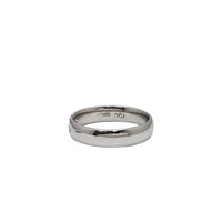 Plain Wedding Band (Platinum)