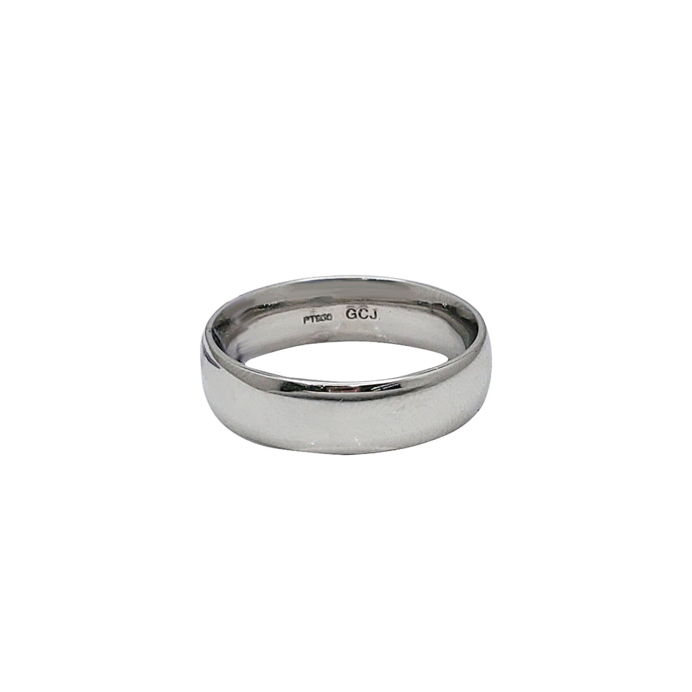 Plain Wedding Band (Platinum)