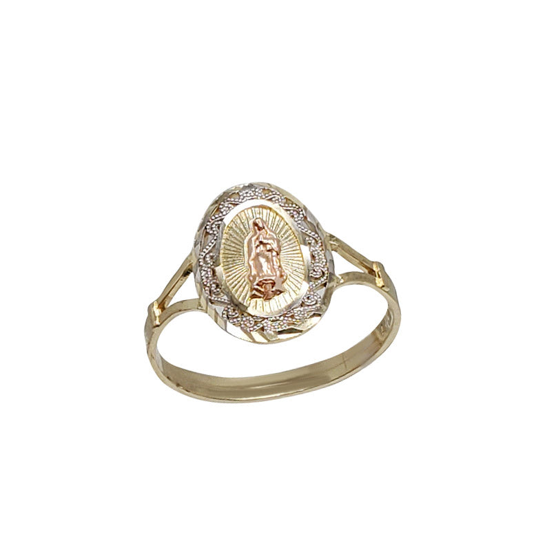 Tricolor Guadalupe Ring (14K)