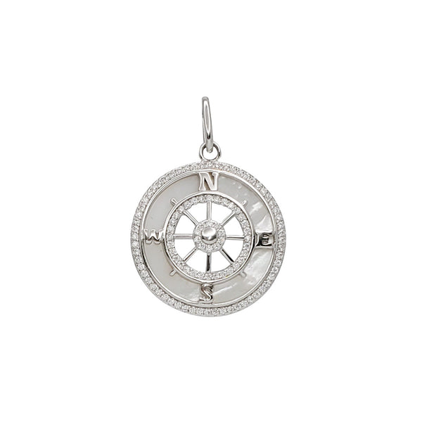 Compass Pendant (Silver)