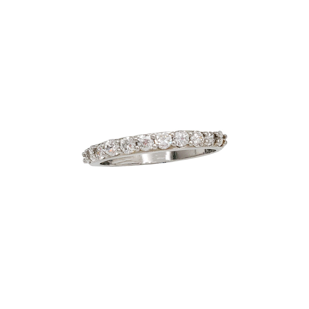 Engagement CZ Ring (Silver)