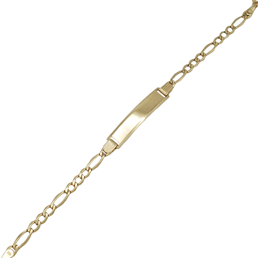 ID Figaro Baby Bracelet (10K)