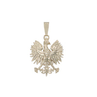 Plain Textured Eagle Pendant