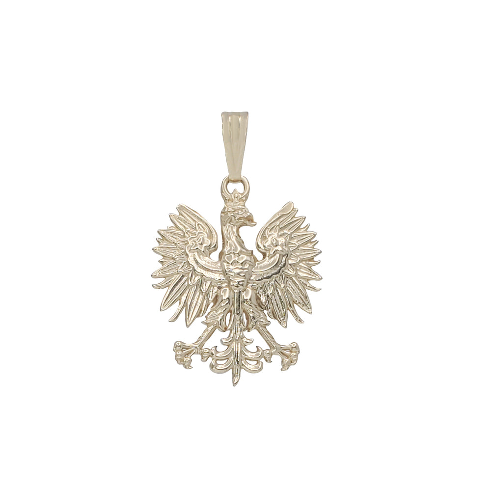 Plain Textured Eagle Pendant