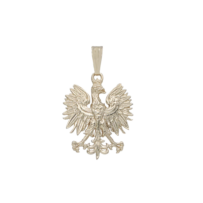 Plain Textured Eagle Pendant