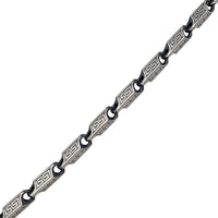 Greek-Key Motif Bracelet (SILVER)