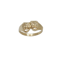 Comedy/Tragedy Ring (14K)