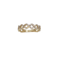 Rhombus CZ Ring (14K)