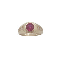 Pinky Stone Ring (14K)