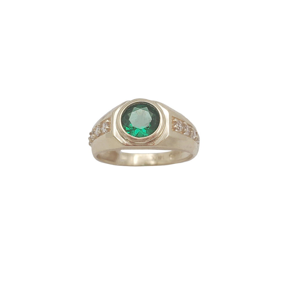 Pinky Stone Ring (14K)