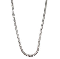 [Lobster Lock] Solid Miami Cuban Chain (Silver)