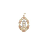 Flower Frame Guadalupe Pendant (14K)
