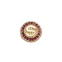 Dollar Sign CZ Ring (14K)