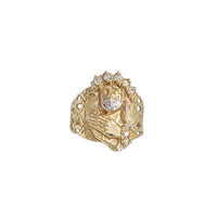 Jesus Head Crown Ring (14K)