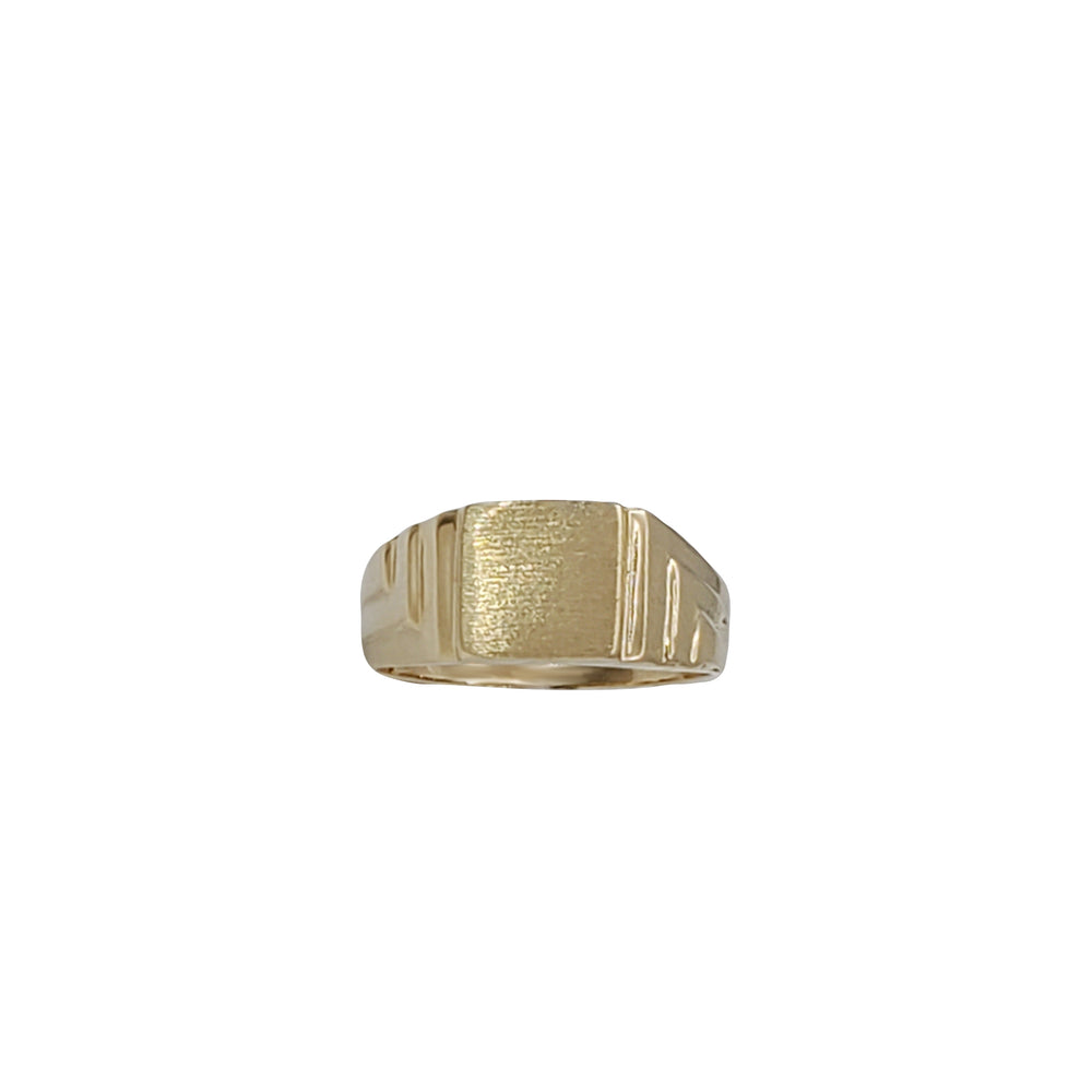 Square Signet Ring (14K)