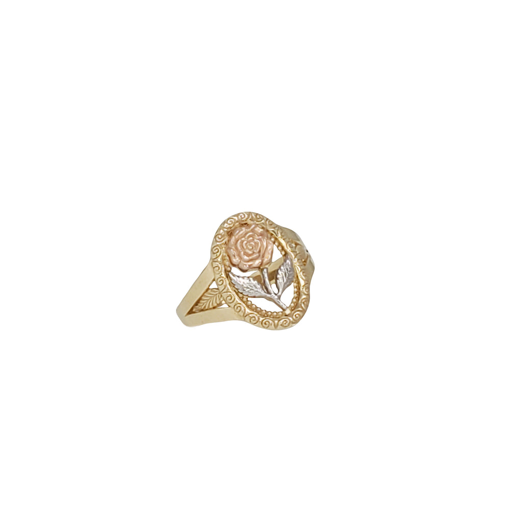 Rose Flower Ring (14K)