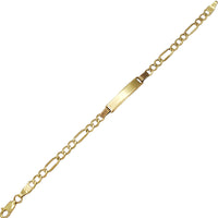 ID Figaro Bracelet (10K)