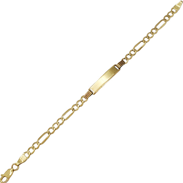 ID Figaro Bracelet (10K)