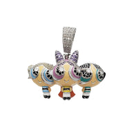 The Powerpuff Girls Pendant (Silver)
