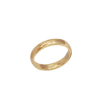 Plain Wedding Band (Yellow Silver)