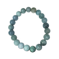 Green Jade Beads Bracelet (Jade)