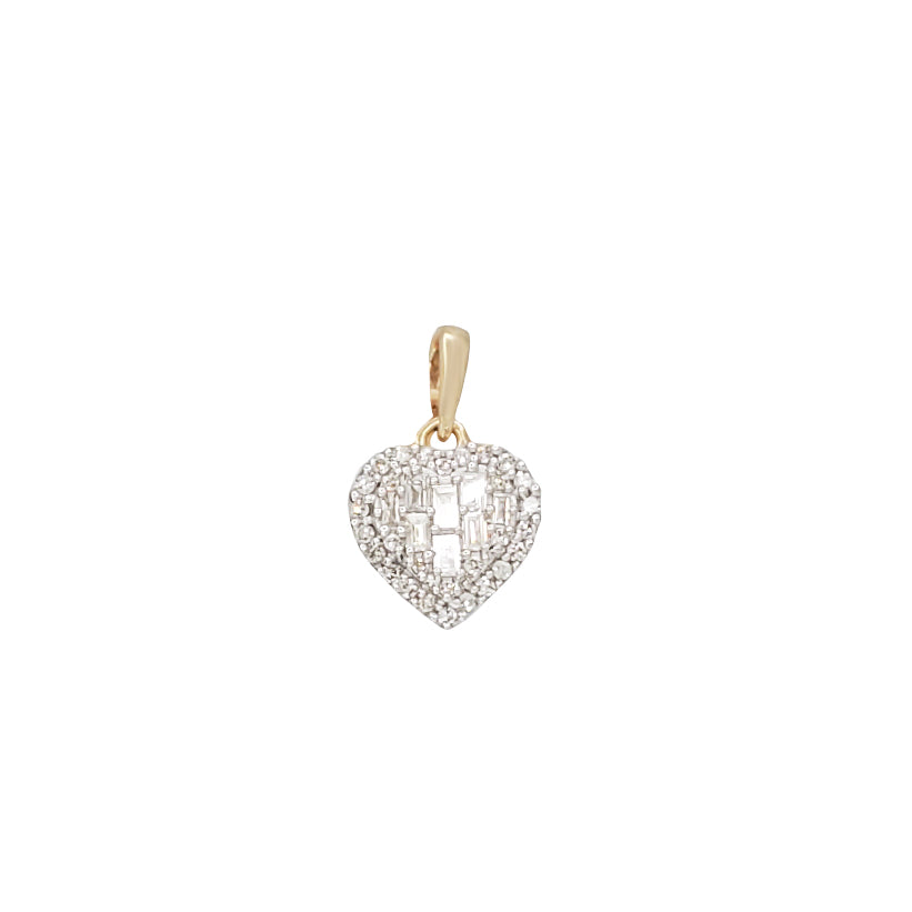 Diamond Heart Pendant (10K)