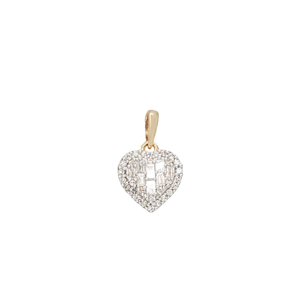 Diamond Heart Pendant (10K)