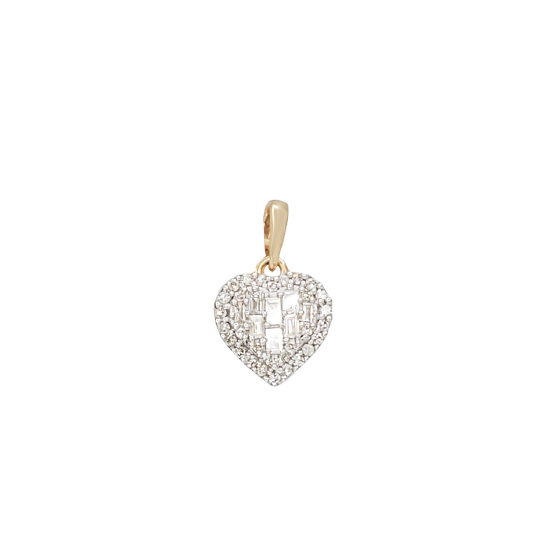Diamond Heart Pendant (10K)