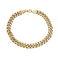 [Lobster Lock] Lightweight Miami Cuban Bracelet (14K)