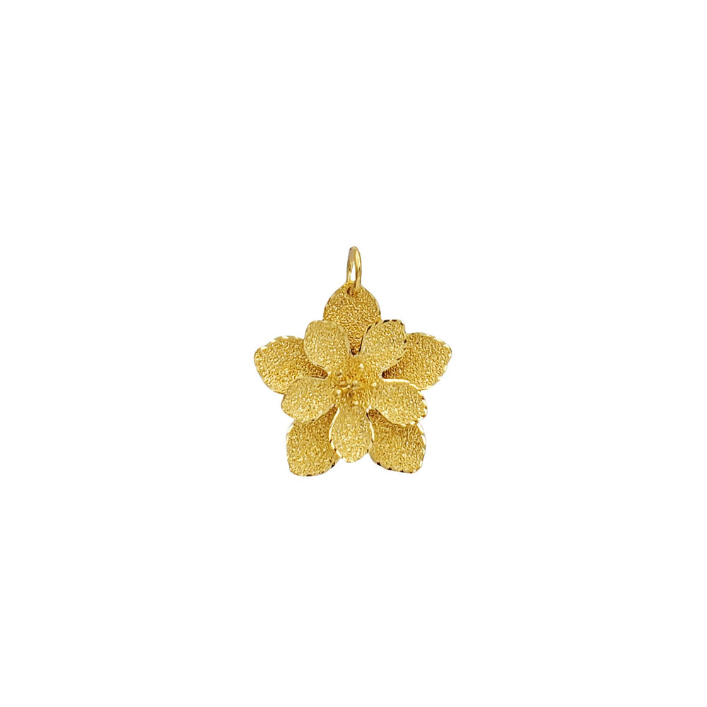 Jasmine Flower Pendant (24K)