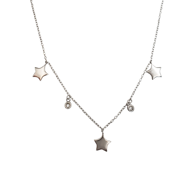 Star Charm Necklace (Silver)