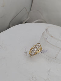 Heart CZ Lady Ring (14K).