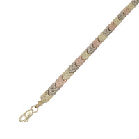 Tricolor Fancy Lady Bracelet (14K)