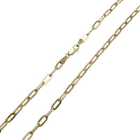 Lightweight Paper Clip Bracelet (14K)
