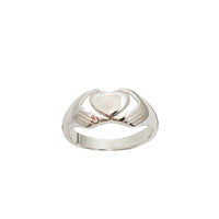 Plain Claddagh Ring (Silver)