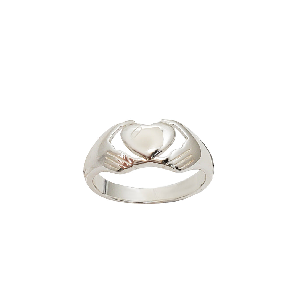 Plain Claddagh Ring (Silver)
