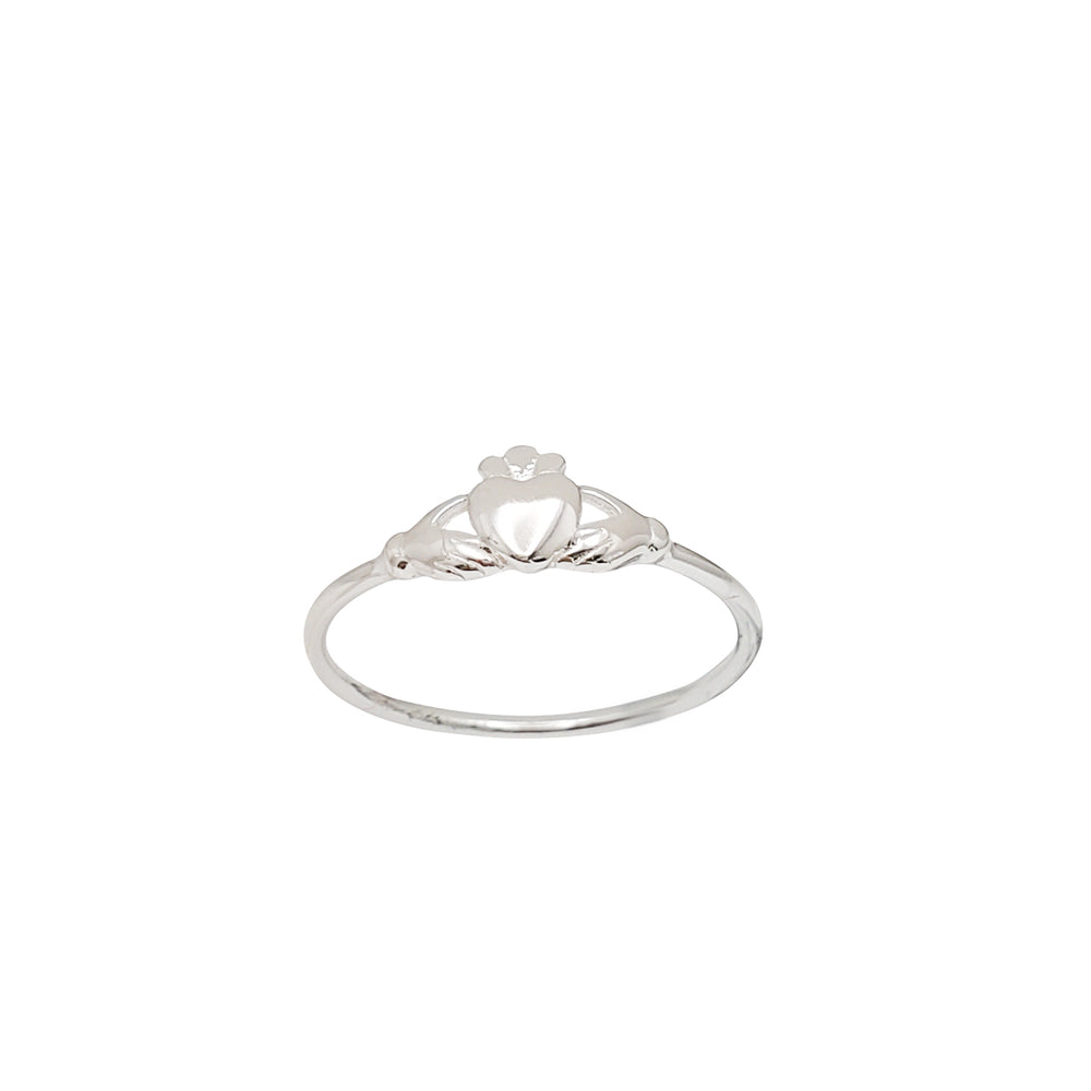 Plain Claddagh Ring (Silver)