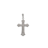 Iced-Out Cross Pendant (Silver)