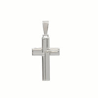 Plain Cross Pendant (Silver)