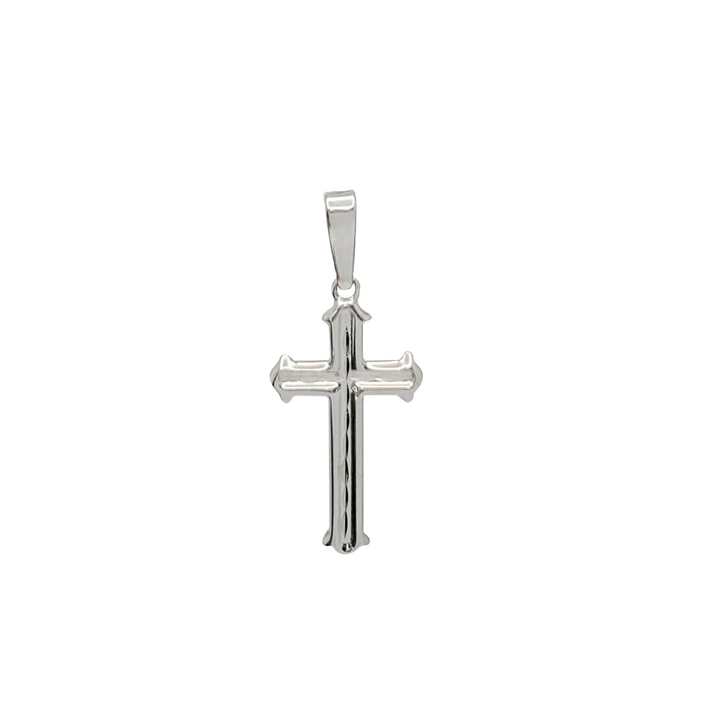 Plain Cross Pendant (Silver)