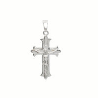 Plain Crucifix Pendant (Silver)
