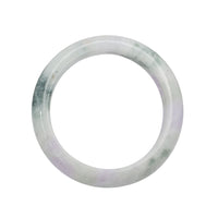Green Purple Jade Bangle Bracelet (JADE)