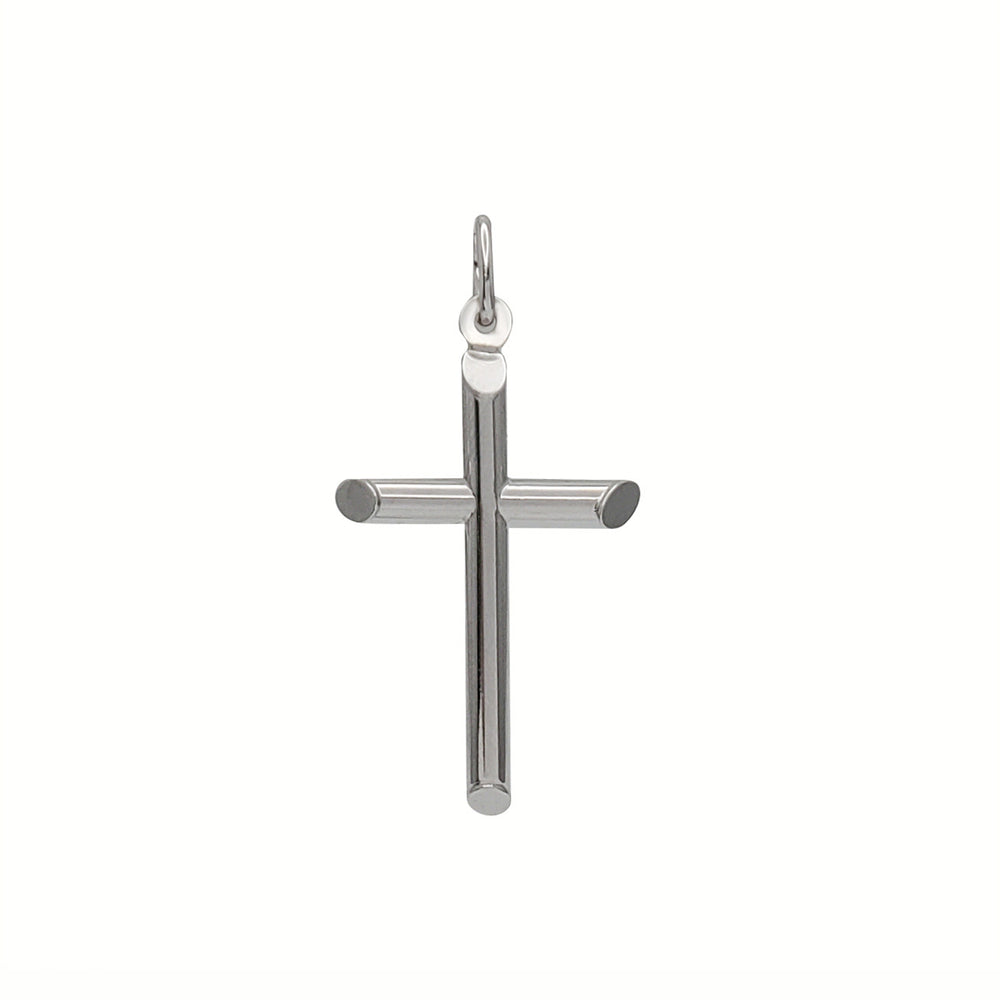 White Gold Cross Pendant (14K)