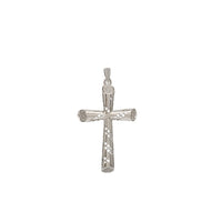 Textured Cross Pendant (Silver)
