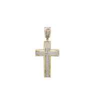 Diamond Cross Pendant (10K)