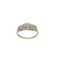 Two Tone Diamond Ring (10K)