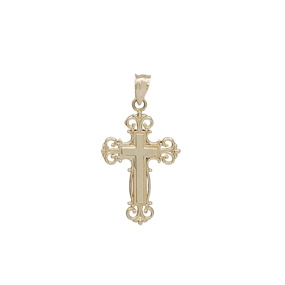 Orthodox Cross Pendant (14K)